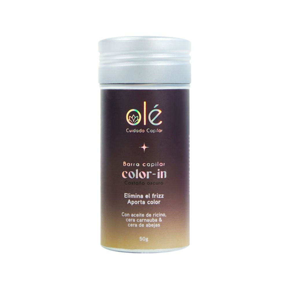 Ole Capilar Hair stick capilar cera en barra fijadora Con Color 50g